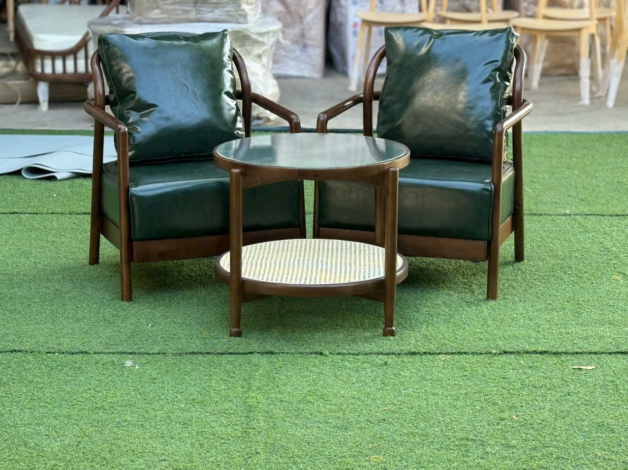 bàn ghế sofa decor cho quán