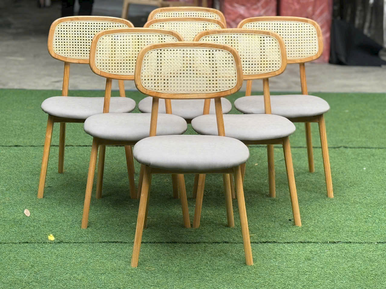 Ghế Cafe Secco Gỗ Caosu