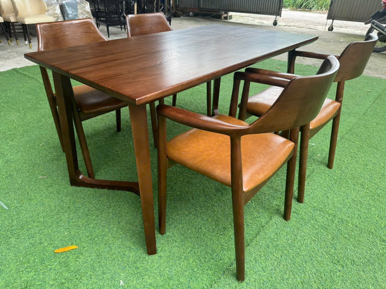 bàn ghế gỗ phòng ăn 