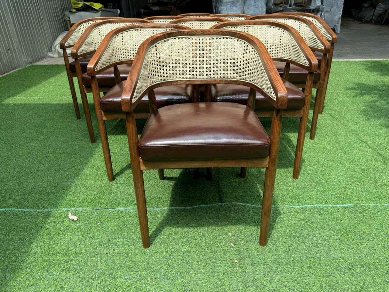 Ghế Gỗ Nhà Hàng Cane