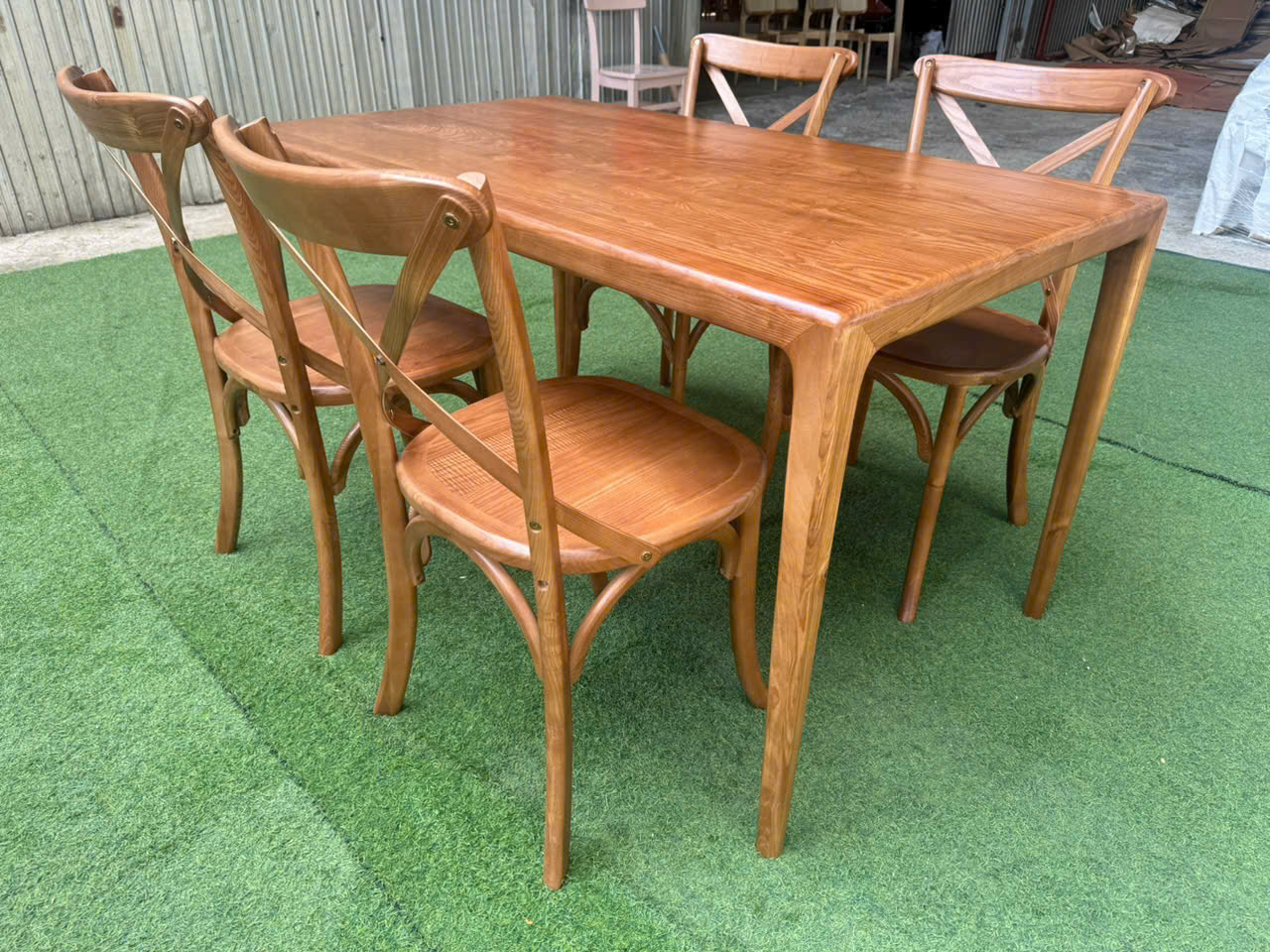 bàn ghế gỗ phòng ăn