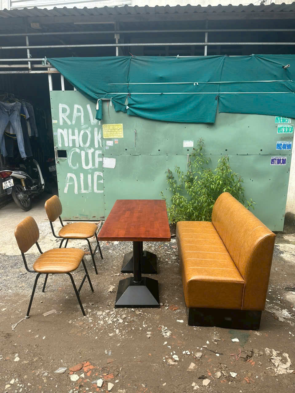 bàn ghế sofa cafe 